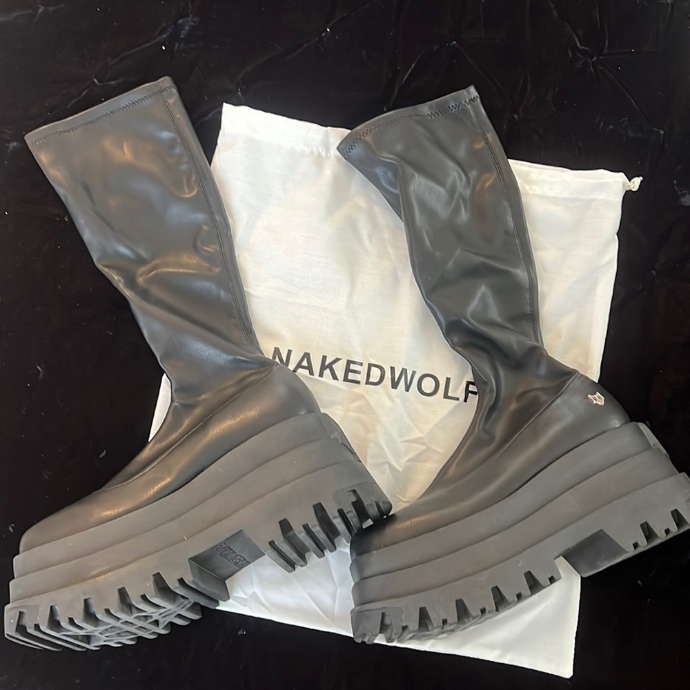 Naked Wolfe platform boots
